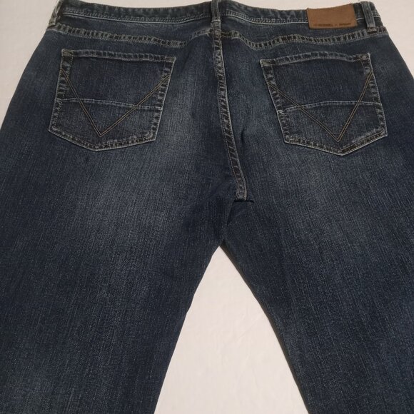 Rock & Roll Denim X Dale Brisby VTG '46 Revolver Slim Straight Jeans 44x38 - Picture 3 of 11